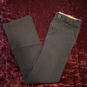 Cat & Jack - Girls 6 & 6X Navy Khaki Pants